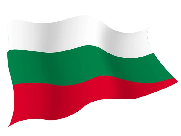 Bulgarije vlag land — Stockvector