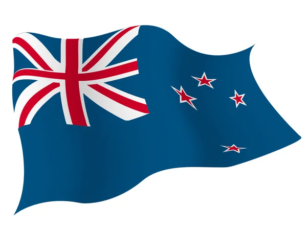Nouvelle-Zélande pays du pavillon national — Image vectorielle