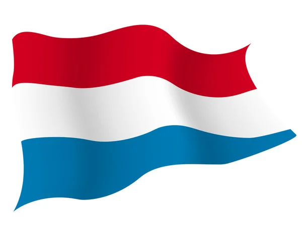 Netherlands national flag country — Stock Vector