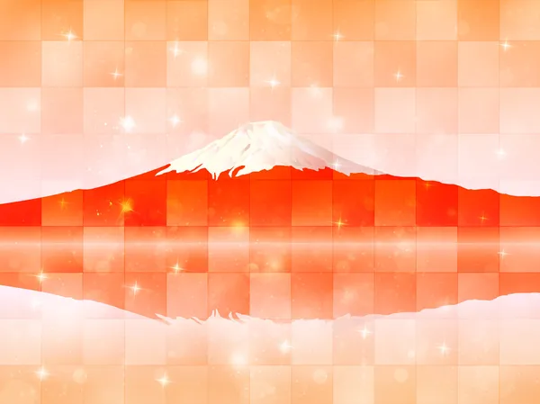 富士の空の背景 — ストックベクタ