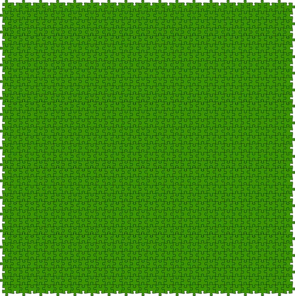 Puzzle fundo verde — Vetor de Stock