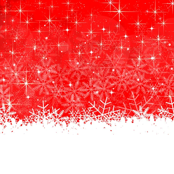 Christmas snow background — Stock Vector