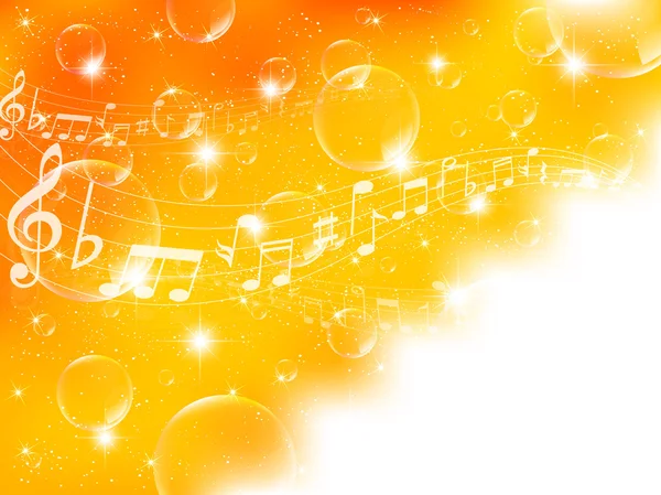 Музыкальная партитура — стоковый вектор