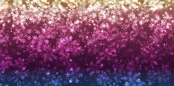 Nieve Navidad Invierno Acuarela Fondo — Vector de stock