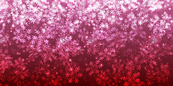 Snow Christmas Winter Watercolor Background — Stock Vector