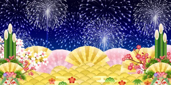 First Sale New Year Lucky Charm Background — Stock Vector