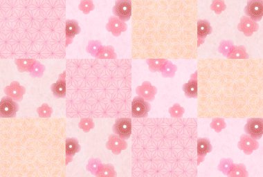 Erik yayı Japon desen arkaplanı