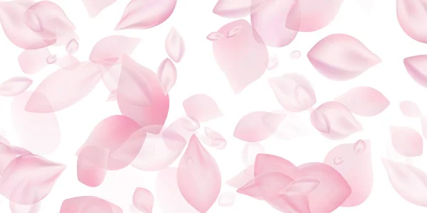 Κεράσι Άνθη Την Άνοιξη Λουλούδι Φόντο — Διανυσματικό Αρχείο