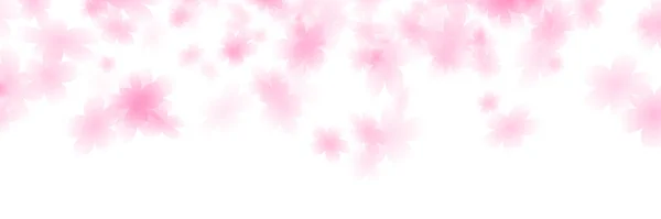 樱花开日本模式春光背景 — 图库矢量图片