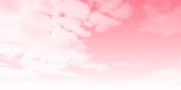 Ciel Nuage Paysage Fond Rose — Image vectorielle