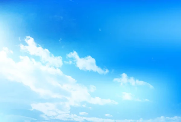 Sky Clouds Landscape Blue Background — Vettoriale Stock