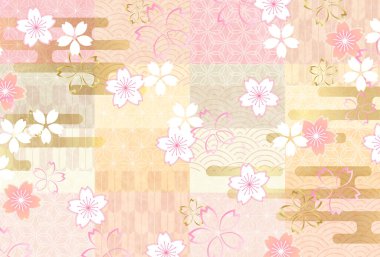 Kiraz çiçekleri bahar çiçek arka plan 