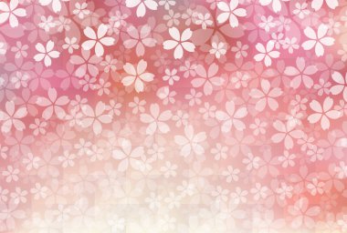 Kiraz çiçekleri bahar çiçek arka plan