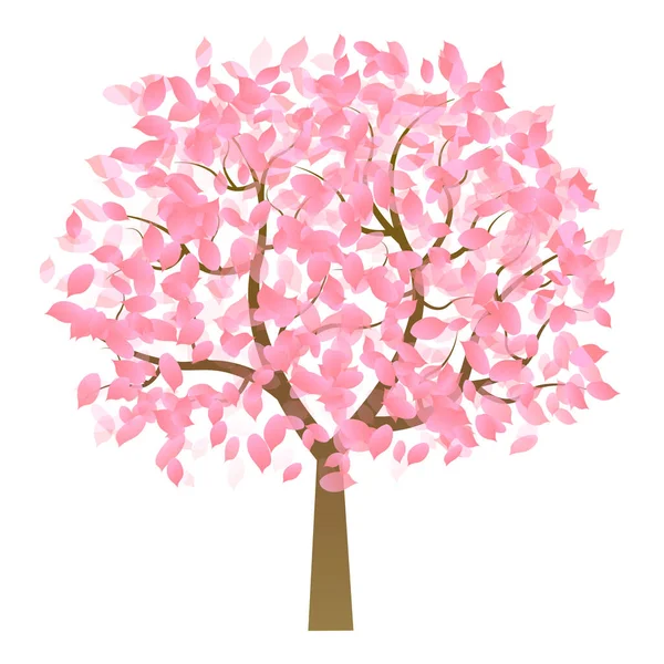 桜の春の花のアイコン — ストックベクタ