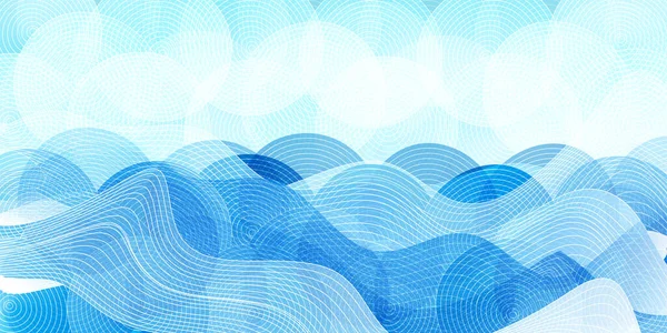 Морська Хвиля Японська — стоковий вектор