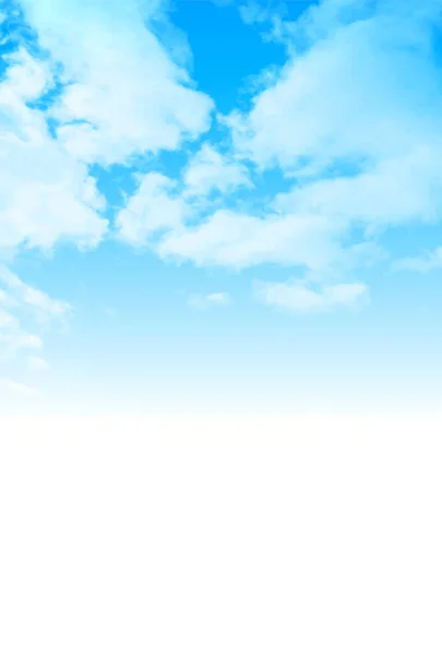 Cielo Nube Luce Paesaggio Sfondo — Vettoriale Stock
