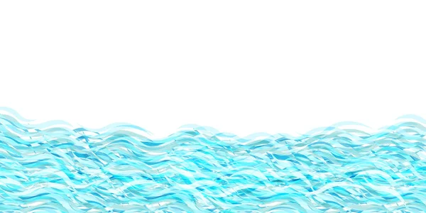 Κύμα Θάλασσα Ιαπωνικά Μοτίβο Φόντο Καλοκαίρι — Διανυσματικό Αρχείο