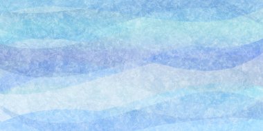 Japon kağıt mavi dalga arkaplanı 