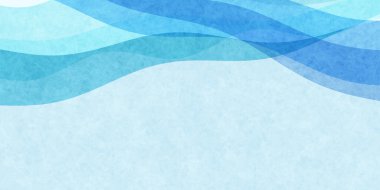 Deniz dalgası Japon desen arka planı