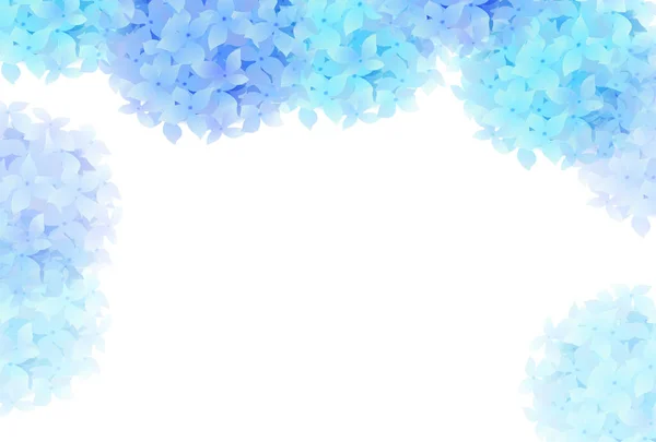 Hydrangea Watercolor Japanese Paper Background — Image vectorielle