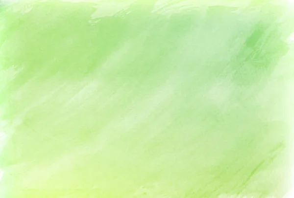 Свежий Зеленый Акварель — стоковый вектор