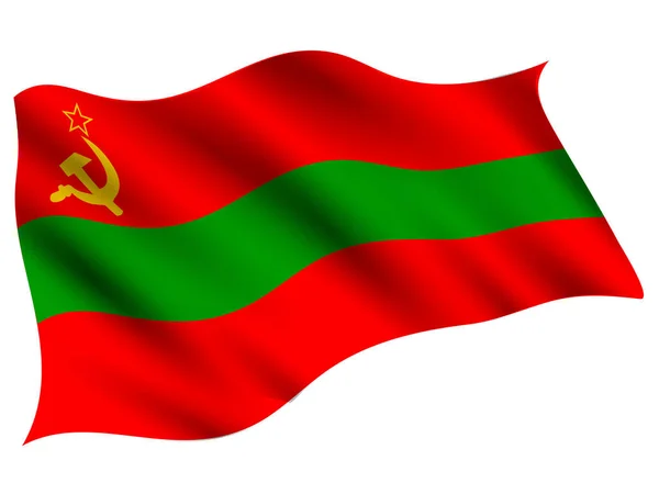 Endoniestor Republic Transnistoria Country Flag Icon — Stockvektor