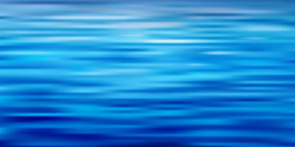 Sea Wave Landscape Watercolor Background — Stockvektor