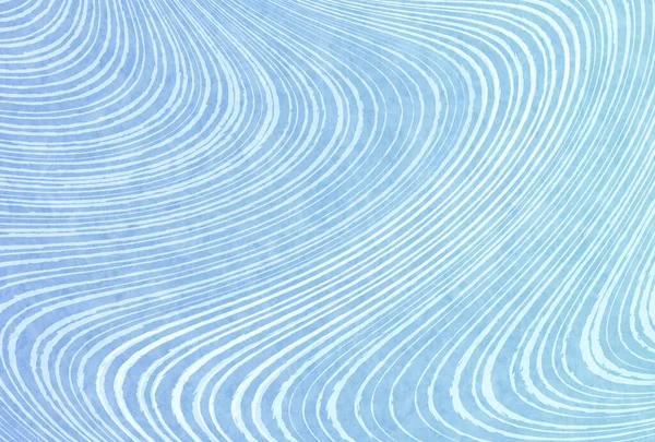 Волновое Море Японский Фон — стоковый вектор