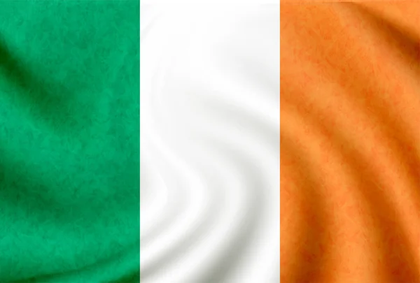 Irlanda País Ícone Bandeira Nacional — Vetor de Stock