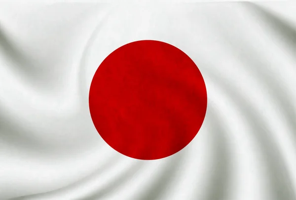 Japón País Bandera Nacional Icono — Vector de stock