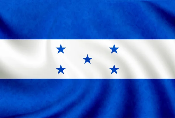 Honduras Country National Flag Icon — Stock Vector