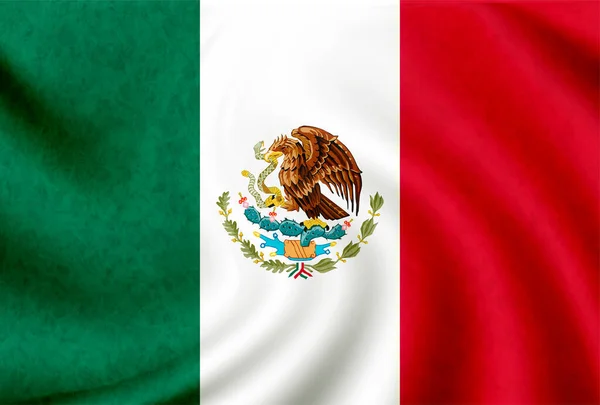 Symbol Der Mexikanischen Nationalflagge — Stockvektor