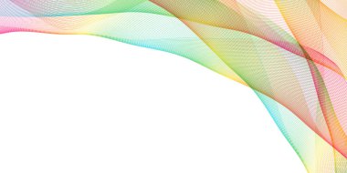 İpek renkli dantel dalga arkaplanı