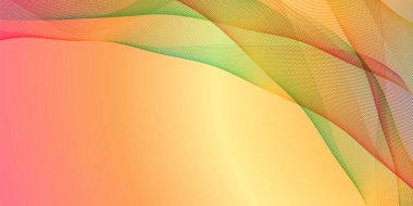 İpek renkli dantel dalga arkaplanı