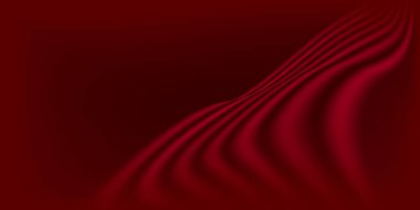 Silk red three-dimensional background
