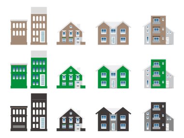 House building window building icon