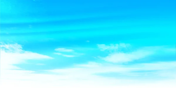 スカイシルク雲の風景の背景 — ストックベクタ