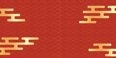 Sonbahar Japonca Japon kağıt arka plan desen