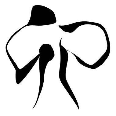 Rabbit New Year's card character icon