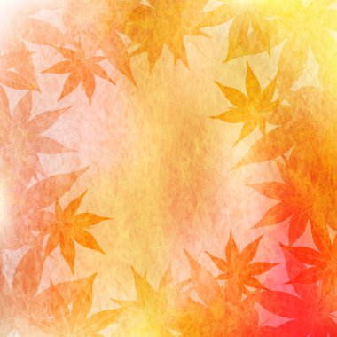 Sonbahar, sonbahar Japon desen arkaplanını terk ediyor