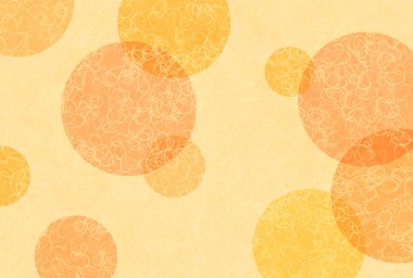 Sonbahar Japon kağıt şablon arka planı