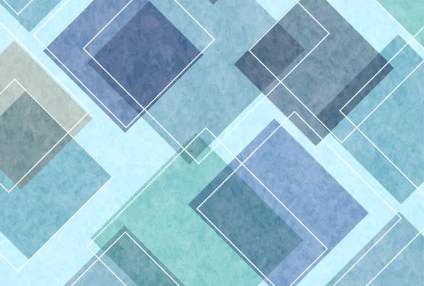 Blaue Japanische Papiermuster Hintergrund — Stockvektor