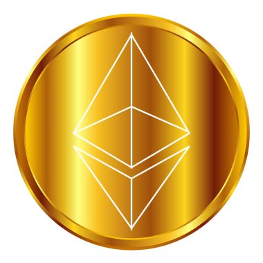 Ethereum virtual currency mark icon
