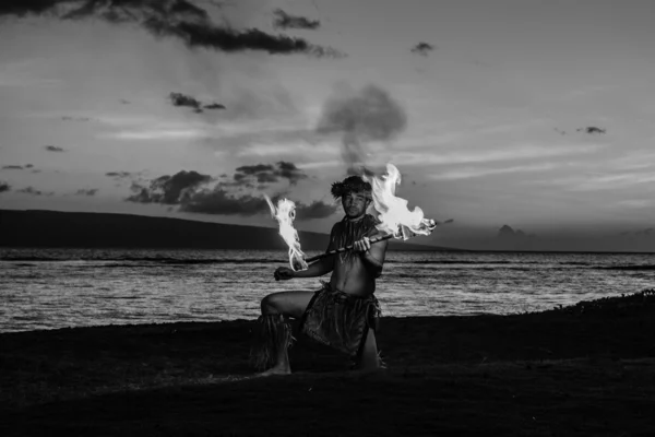 Hawaiin ballerino — Foto Stock