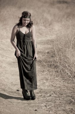 mooi gemengd ras jonge vrouw