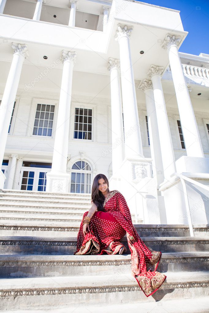 Beautiful Indian bride on her wedding day