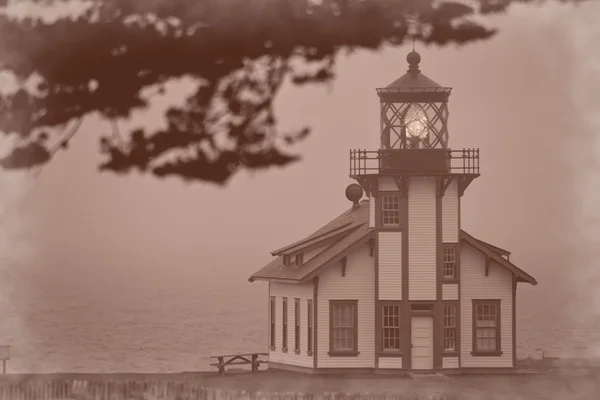 Point cabrillo leuchtturm mendocino, kalifornien — Stockfoto