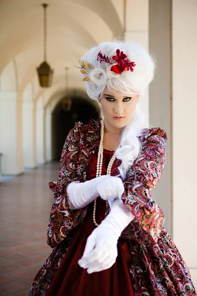 Pretty Costumed Woman — Stock Photo, Image