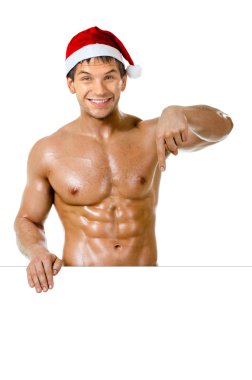 seksi Noel Baba adam