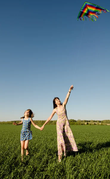 Familj — Stockfoto